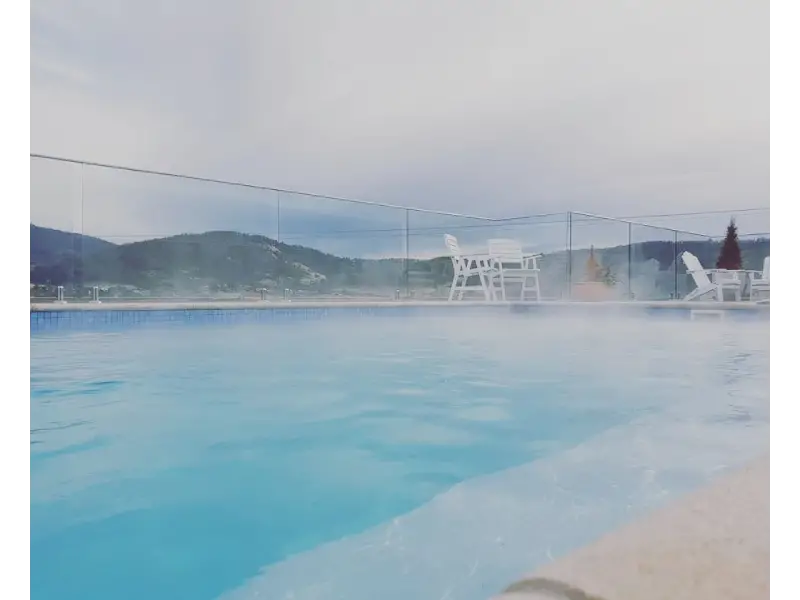 Heated pool